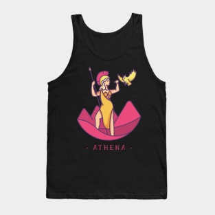 Athena Greek Mythology Tank Top